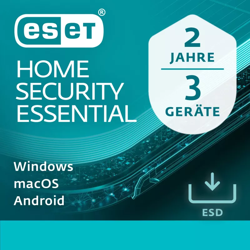 ESET Home Security Essential - 3 vartotojai, 2 metai - ESD-DownloadESD