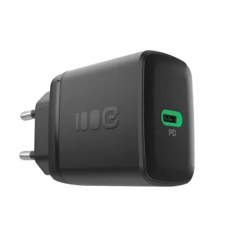Maitinimo adapteris Green Cell PowerSource Solo30 30W juodas — USB‑C vieno prievado įkroviklis
