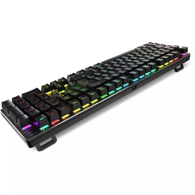 SKILLER SGK36W, Gaming Keyboard black, DE-Layout, Huano Red