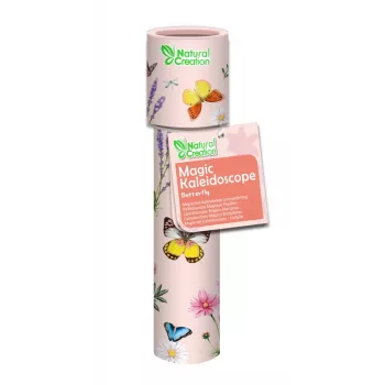 Kaleidoscope MG DYSTRYBUCJA Butterfly NC242118 — rankinis optinis žaislas, klasikinis besisukantis veidrodžių vamzdelis