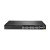 HPE Aruba 6300M - Switch - L3 - valdomas - 24 x 10/100/1000 + 4 x 1 Gigabit / 10 Gigabit / 25 Gigabit / 50 Gigabit SFP56 (aukštinimo / rietimo) - priekinė ir galinė oro srauto kryptis