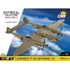 Cobi Building Blocks Lockheed P-38H Lightning rinkinys 5763 — mastelinis modelio rinkinys, kolekcinis lėktuvo modelis