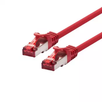 Tinklo kabelis LOGON Cat6 SSTP/PIMF 2 m, RJ-45 į RJ-45, raudonas