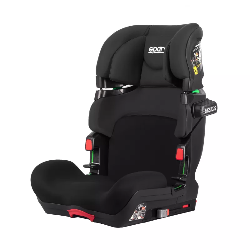 Vaikiška automobilinė kėdutė Sparco SK800 pilka ISOFIX 9–36 kg