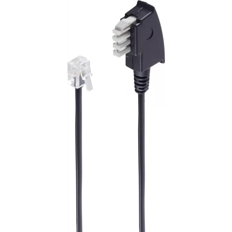 telefono laidas ShiverPeaks BS70125-20 20 m juodas