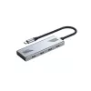 USB-C 3.2 Gen 2 4 prievadų koncentratorius, GEMBIRD UHB-CM-U310-C4-01