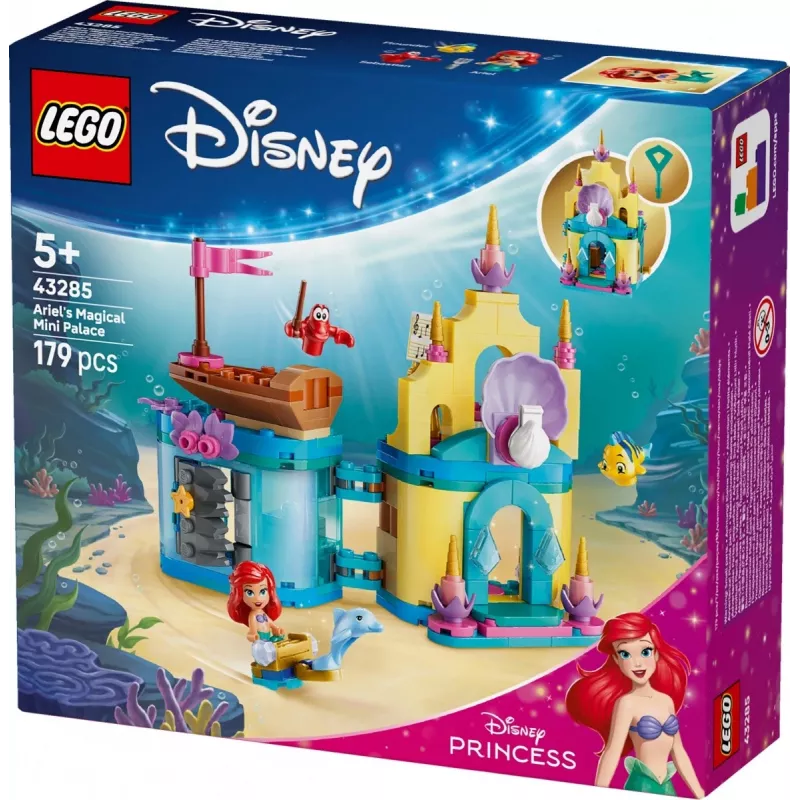 Blocks Disney 43285 Arielės stebuklingi mini rūmai