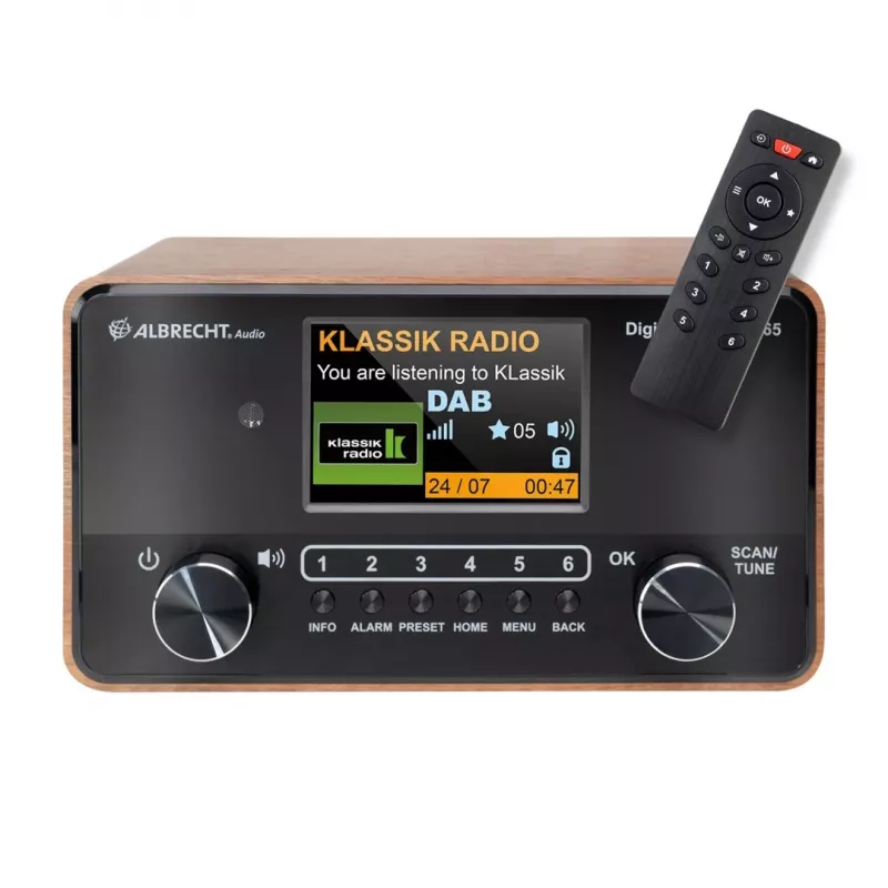 Albrecht DR 865 senjorams skirtas skaitmeninis radijas