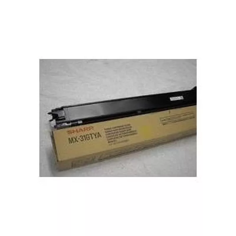 Tonerio kasetė Sharp MX-31GTYA geltona, Originali, lazerinė, 15 000 puslapių, 1 vnt.
