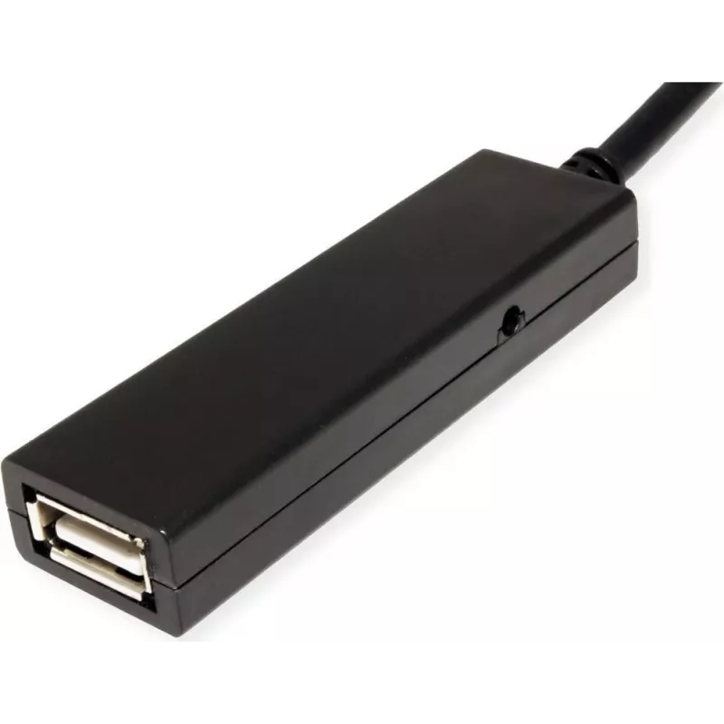 Value 12.99.1113 USB kabelis 15 m USB 2.0 USB C USB A juodas (12.99.1113)