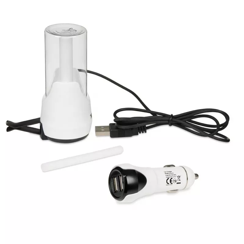 iBox ICCH-01 automobilinis USB įkroviklis su oro drėkintuvu ir aromato difuzoriumi