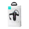 Automobilinis įkroviklis Joyroom 3 viename su 1,5 m Lightning laidu, 17 W, juodas
