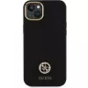 GUESS | GUHCP15M4DGPK | Nugarėlės dangtelis | Apple | iPhone 15 Plus/14 Plus | TPU, silikonas, mikropluoštas | juoda