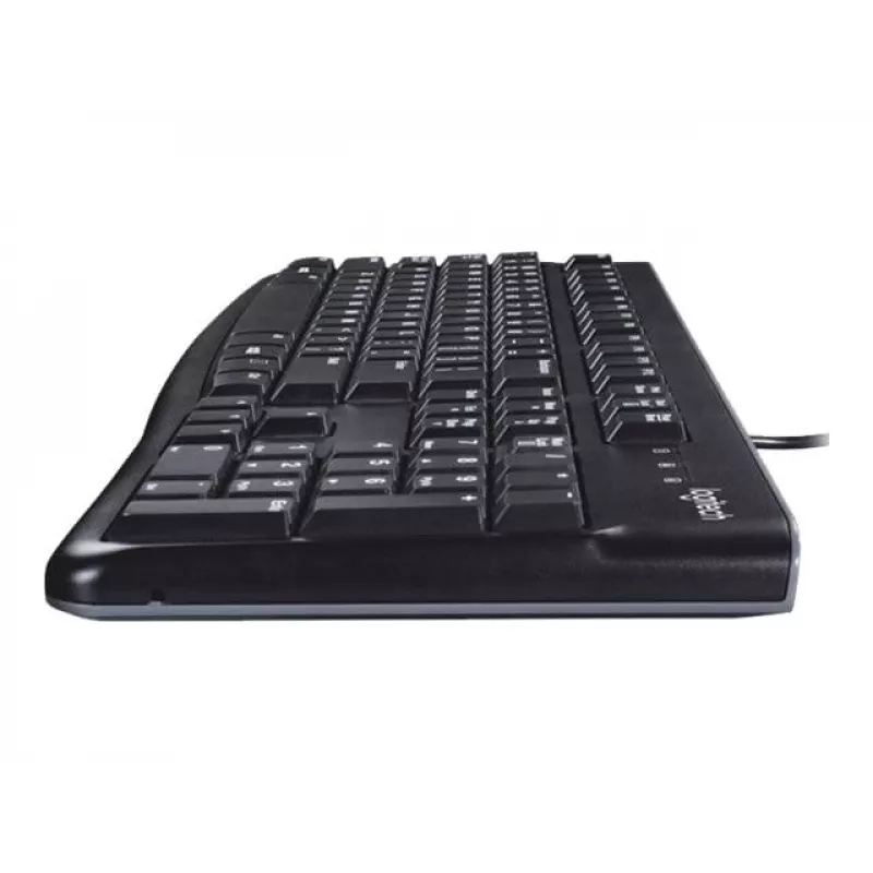 K120 laidinė klaviatūra, laidinė, USB, QWERTZ, juoda