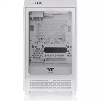 Thermaltake The Tower 200 Micro-Tower Mini-ITX korpusas su vitrinos langu baltas