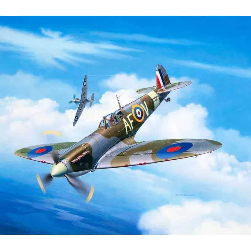 Revell Spitfire Mk.IIa plastikinis modelio rinkinys