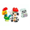 Konstruktorius LEGO DUPLO Gyvūnų traukinys 10412 — 19 dalių, nuo 1,5 metų, 170×60×430 mm