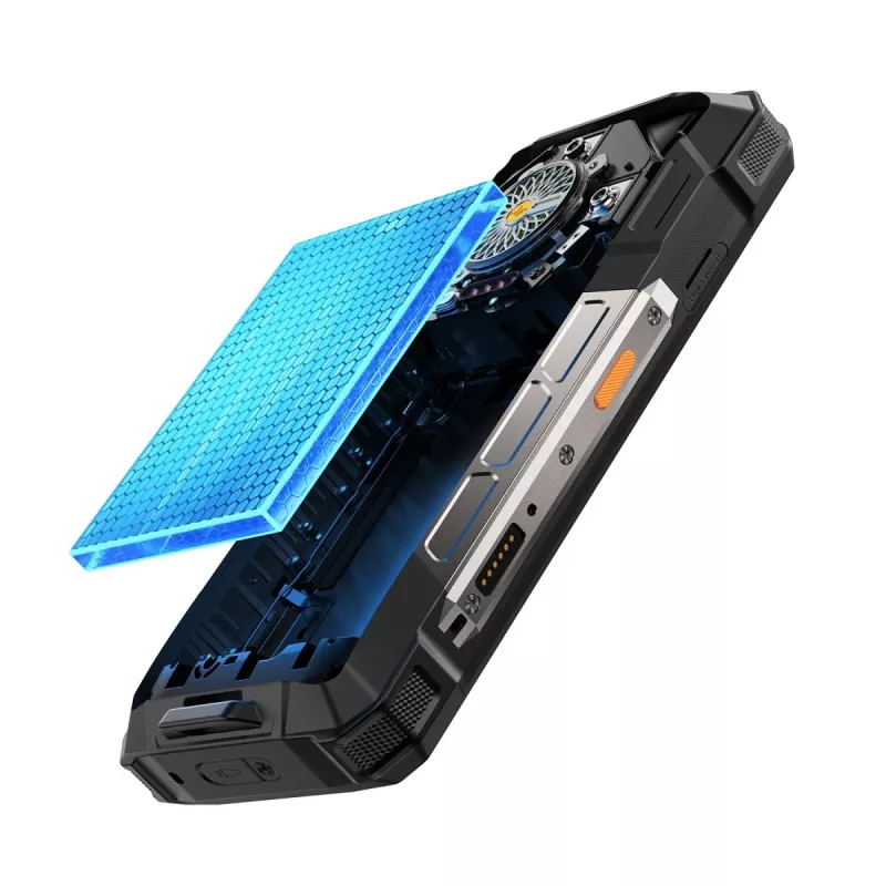 Patikimas išmanusis telefonas UleFone Armor 33 5G 6,3 colio — 12 GB RAM, 512 GB atminties, juoda