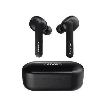Lenovo TWS belaidžiai bluetooth ausinės HT28 juodos