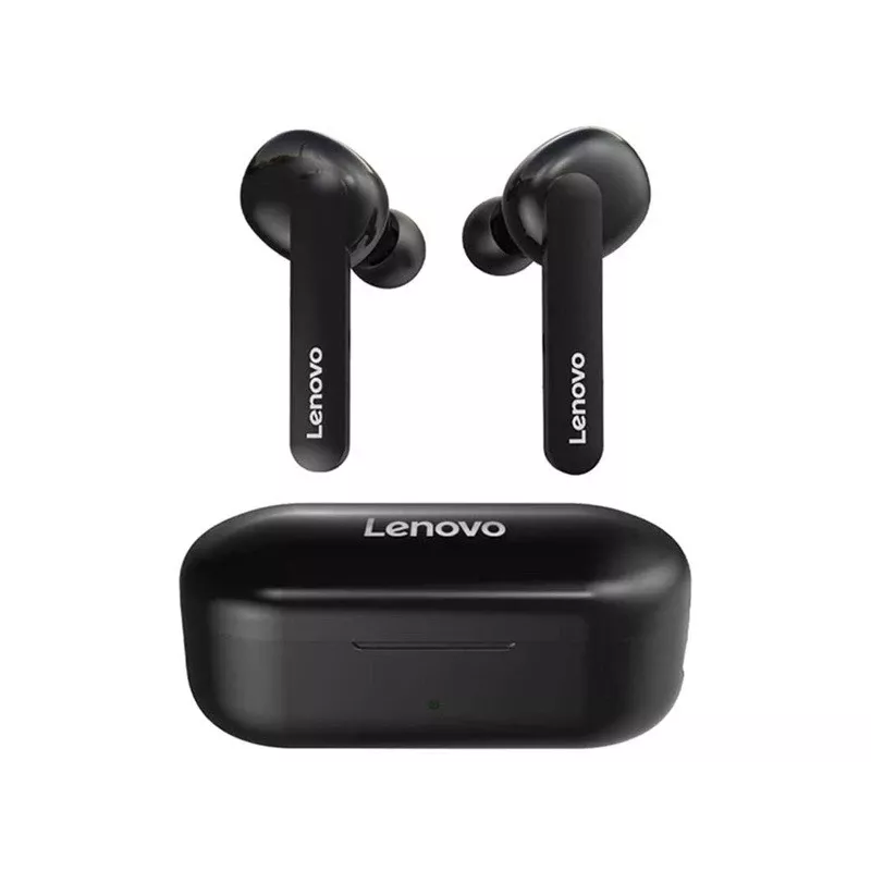 Lenovo TWS belaidžiai bluetooth ausinės HT28 juodos