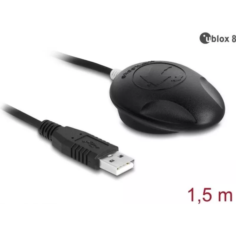 GNSS imtuvas Navilock NL-802U u-blox 8 USB 2.0 su 1,5 m kabeliu