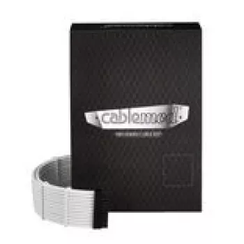 “CableMod C-Series Pro ModMesh” laidų rinkinys, skirtas „Corsair RMi“, „RMx“ ir „RM“ maitinimo blokams — baltas