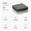 Mercusys 5 prievadų gigabitinio stalinio komutatoriaus su 4 PoE+ prievadais