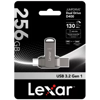 USB atmintukas Lexar 256 GB USB Type-C LJDD400256G-BNQNG