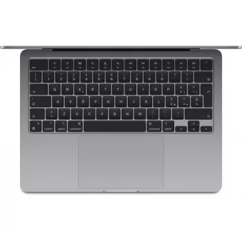 APPLE 13 colių MacBook Air: Apple M2 lustas su 8 branduolių CPU ir 8 branduolių GPU, 16 GB, 256 GB – kosminė pilka