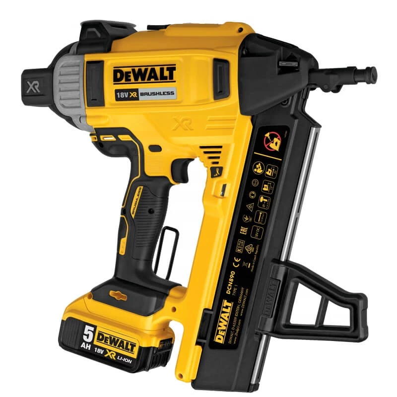 DeWALT DCN890P2-QW vinys / segtukų pistoletas su baterija