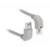 Tinklo kabelis DeLOCK 85861 RJ-45 Cat6 0,5 m pilkas