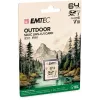 Flash atmintis Emtec 64GB UHS-I SDHC V30/V10 Outdoor