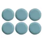 Vakarienės lėkštės Rose&Tulipani Concerto Fuse Azzurro rinkinys iš 6, 27 cm