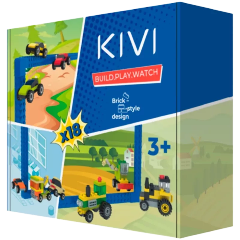 Priedų rinkinys, skirtas KIVI KidsTV Auto