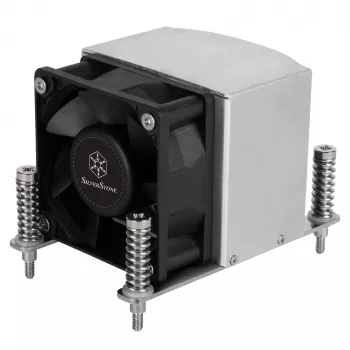 Oro aušintuvas Sidabrinėstone SST-AR09-AM4 6 cm Juodas 1200-5000 RPM