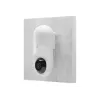 Montavimo rinkinys, skirtas UBIQUITI UVC-G3-FLEX (UVC-G3-FLEX-PWM-WT-3) — baltas polikarbonatas ir guma, 0,065 kg