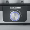Kiaušinių viryklė Severin EK 3163 3 kiaušiniams juoda, nerūdijantis plienas, skaidri