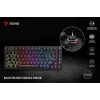 Savio Phenix SAVGK-RED klaviatūra, skirta žaidimams, USB, RF belaidė, Bluetooth, QWERTY