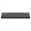 Manhattan 4K@60Hz 8 prievadų HDMI skirstytuvas su sumažinimo funkcija, padalijantis vieną HDMI įvestį į aštuonis HDMI išvestis (1x8), 18G, EDID jungiklis sumažinimui, juodas