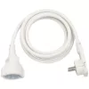 brennenstuhl H05VV-F 3G1,5 - Maitinimo prailginimo laidas - CEE 7/4 (W) į CEE 7/4 (M) - 3,0m - Balta (1168980230)
