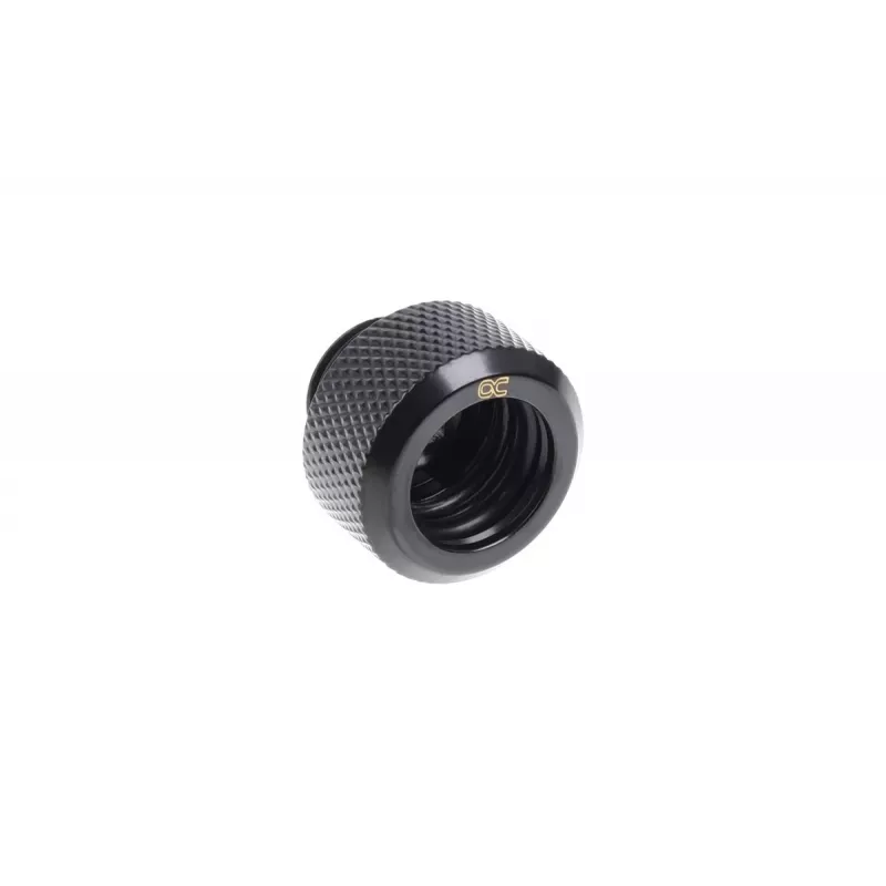 Jungiamųjų detalių rinkinys Alphacool 17377 — žalvaris, juoda, aukštis 16 mm, skersmuo 21 mm, skirta skysčio aušinimui