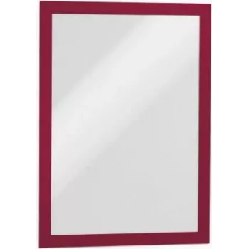 Magnetic Frame Durable DURAFRAME A4 raudonas