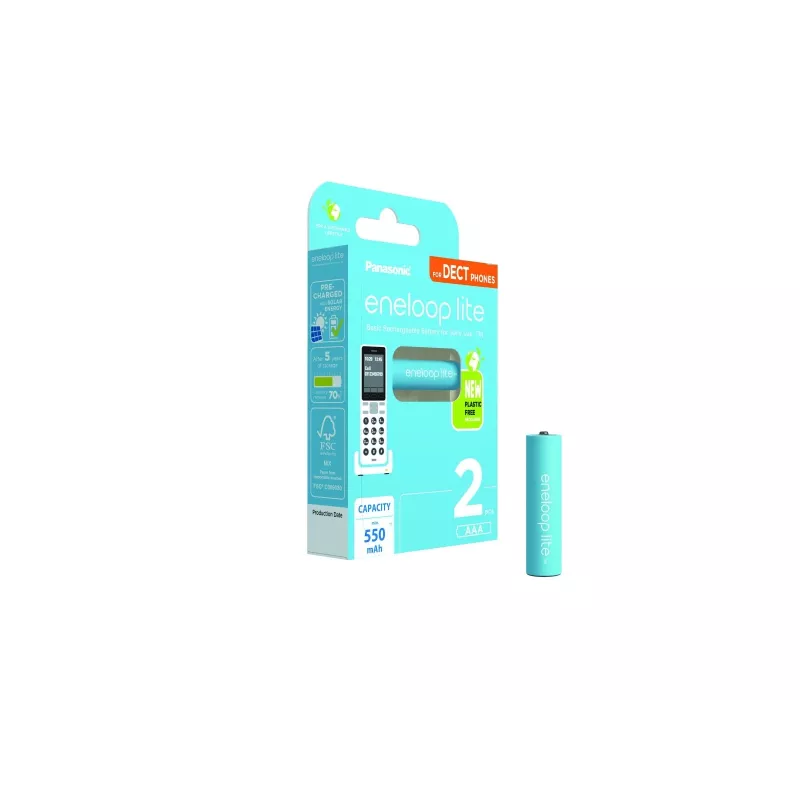 Eneloop 52361162 Eneloop Lite AAA Įkraunama NiMH baterija 1,2 V 5