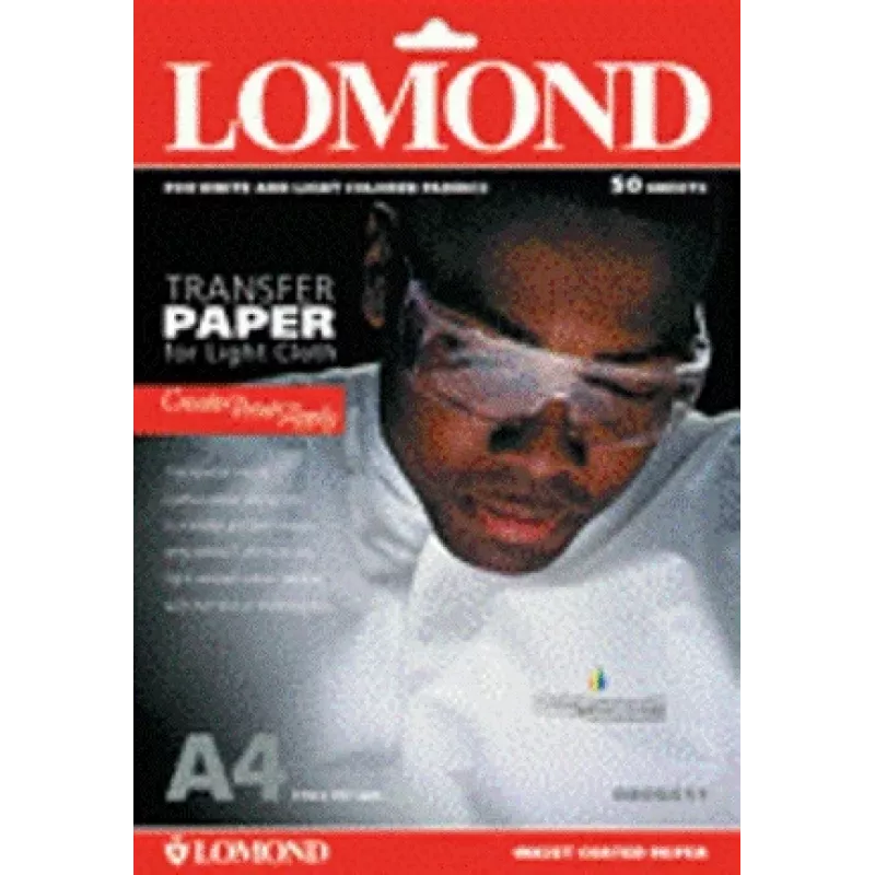 Lomond Thermal Transfer Inkjet Paper A4, 10 lapų, šviesiems audiniams