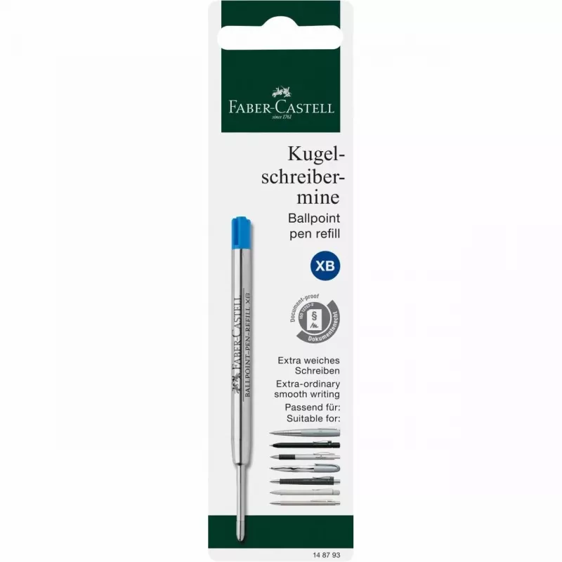 Rašiklio šerdelė Faber-Castell 148793 Mėlyna