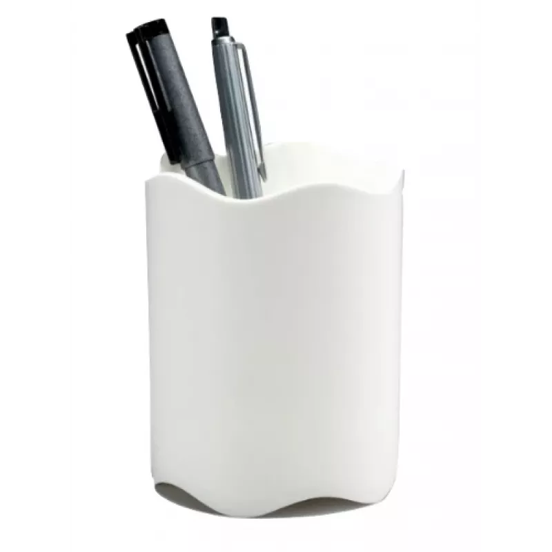 Rašiklių/pieštukų laikiklis “Durable 1701235010”, plastikinis, baltas