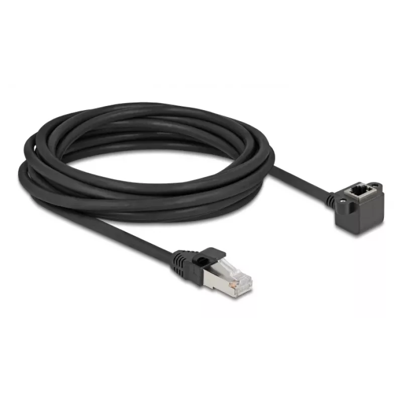 Tinklo kabelis DeLOCK 81159 RJ-45 Cat6 5 m juodas