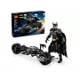 LEGO® DC Batman™: Betmeno konstruojama figurelė ir motociklas 76273
