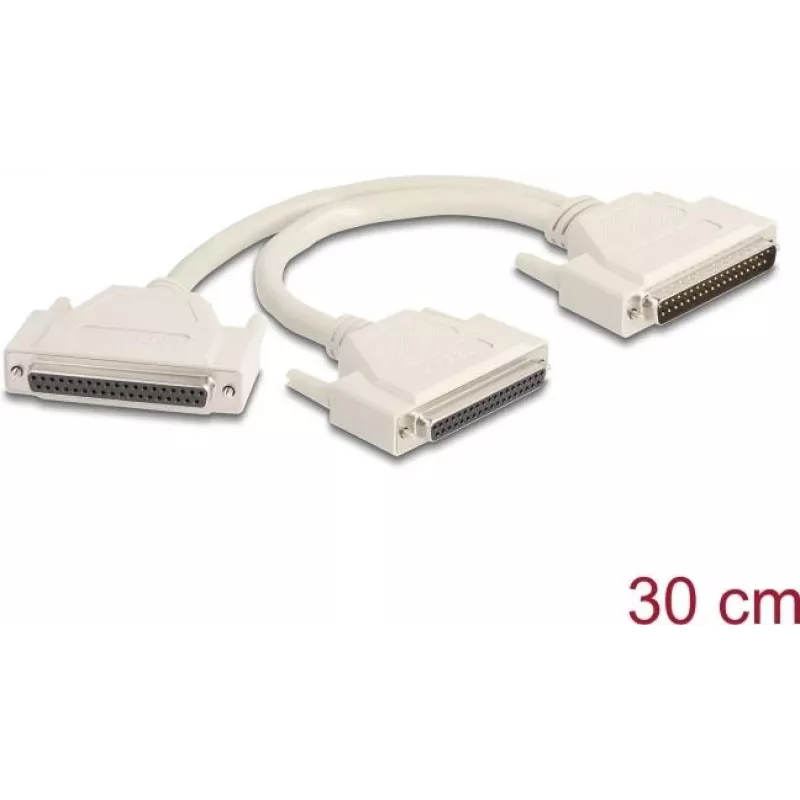 DeLOCK 67161 nuoseklusis laidas smėlio spalvos 0,3 m DB-37