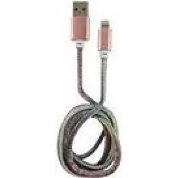 LC-POWER laidas USB-Lightning-1M-4 1m mėlynas/rožinis, USB A į Lightning (LC-C-USB-LIGHTNING-1M-4)
